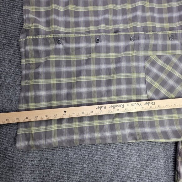 Blackhawk Warrior Wear Shirt Mens XL Brown Plaid Button Up Tactical Outdoor Work - Picture 12 of 13